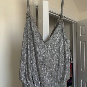 Sparkling Silver Gown